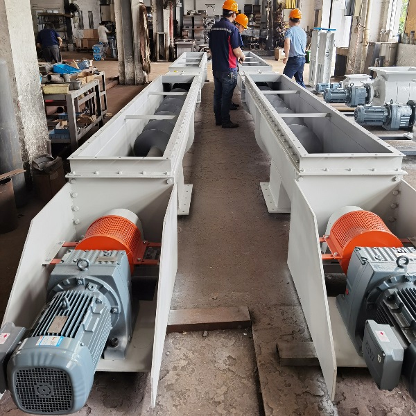 出口俄羅斯螺旋輸送機工程案例